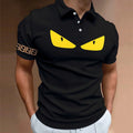 Men's Summer Fashion Printed Polo Shirts 3D1024041805