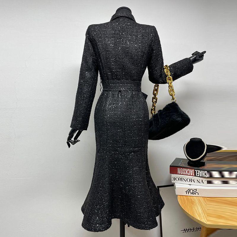 New Fashion C Logo Black Beautiful Women's coats-PD052023121909