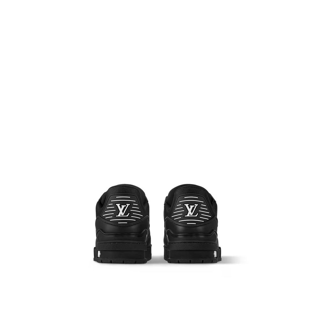New black V Logo Leather Men's SneakersPD052025040218