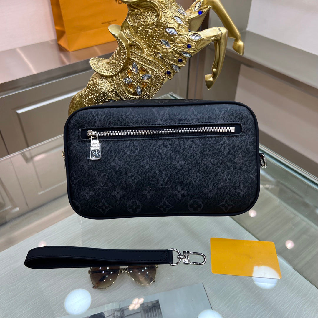 New Fashion Black V Logo Men's bagsXC052023110604