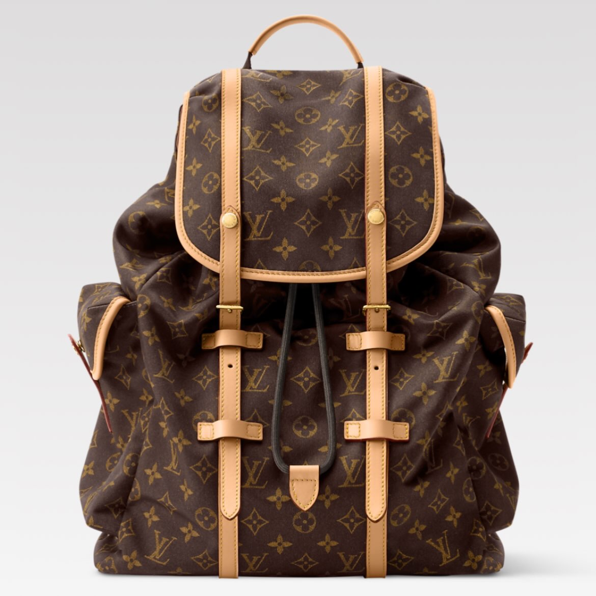 New Fashion V Logo Handmade Men's backpackXC052026072004