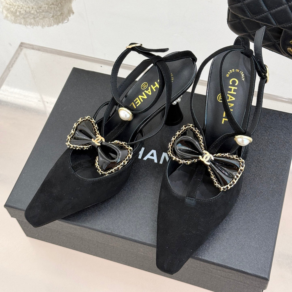 New C Logo Fashion Women's High heel SandalsXC052025020604