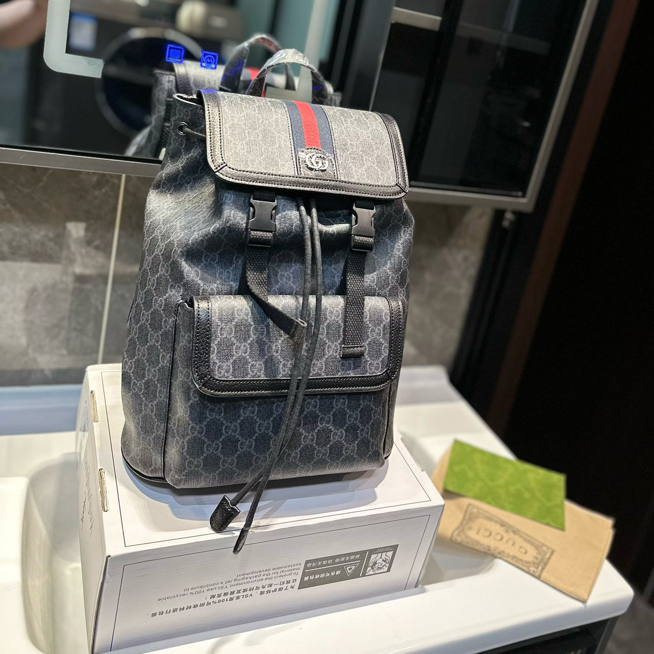 New Fashion G Logo Handmade leather bagsXC052024112104