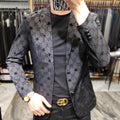 New High-end Lapel Slim Fit Versatile G logo Short Jacket