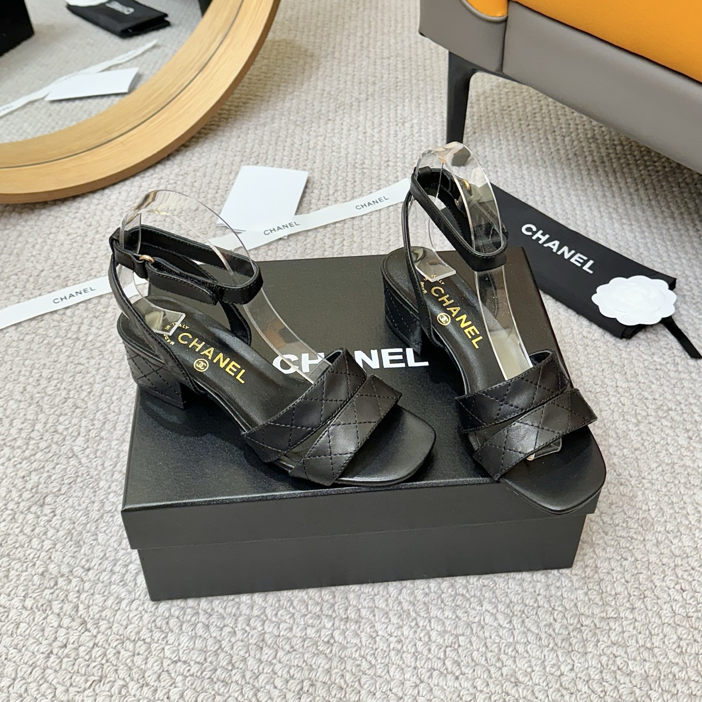New C Logo Handmade Fashion Women's SlippersXC052025042806