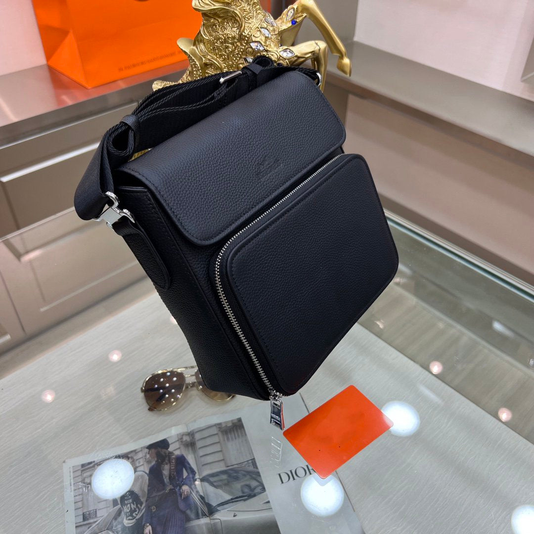 New Fashion real leather Handmade H Men's Bags-XC052023122201