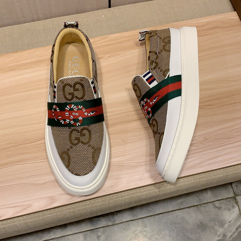 New Fashion G Logo leather Mens LoafersPD052025052603