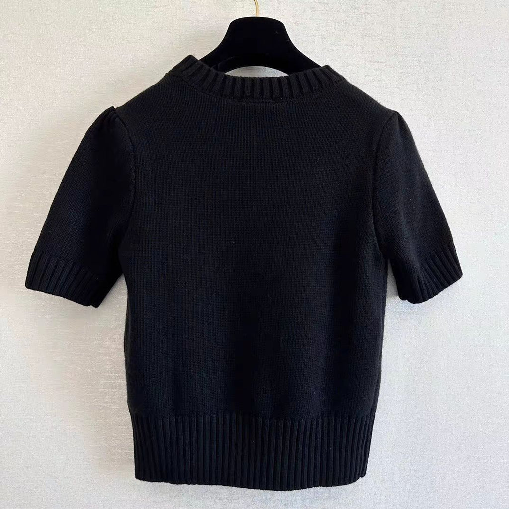 Embroidered Women's New Knitwear Sweater PD05202412202