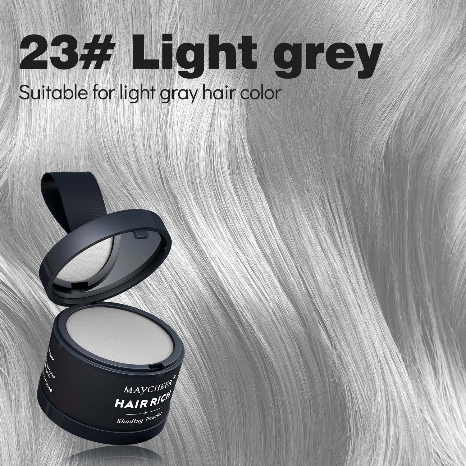 Hairline filler powder, a magical tool for shaping and filling the forehead, waterproof and sweatproof.