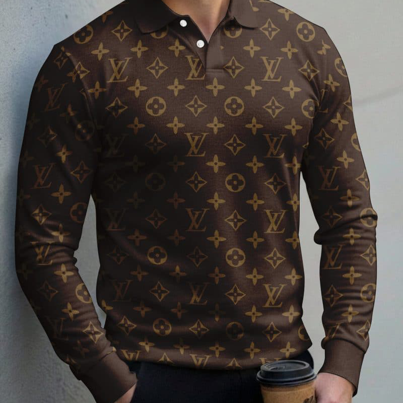 New Black Men's Polp ShirtXC052026022407