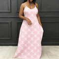 Classic Print V-Neck Pocket Cami Dress 3D1026033001