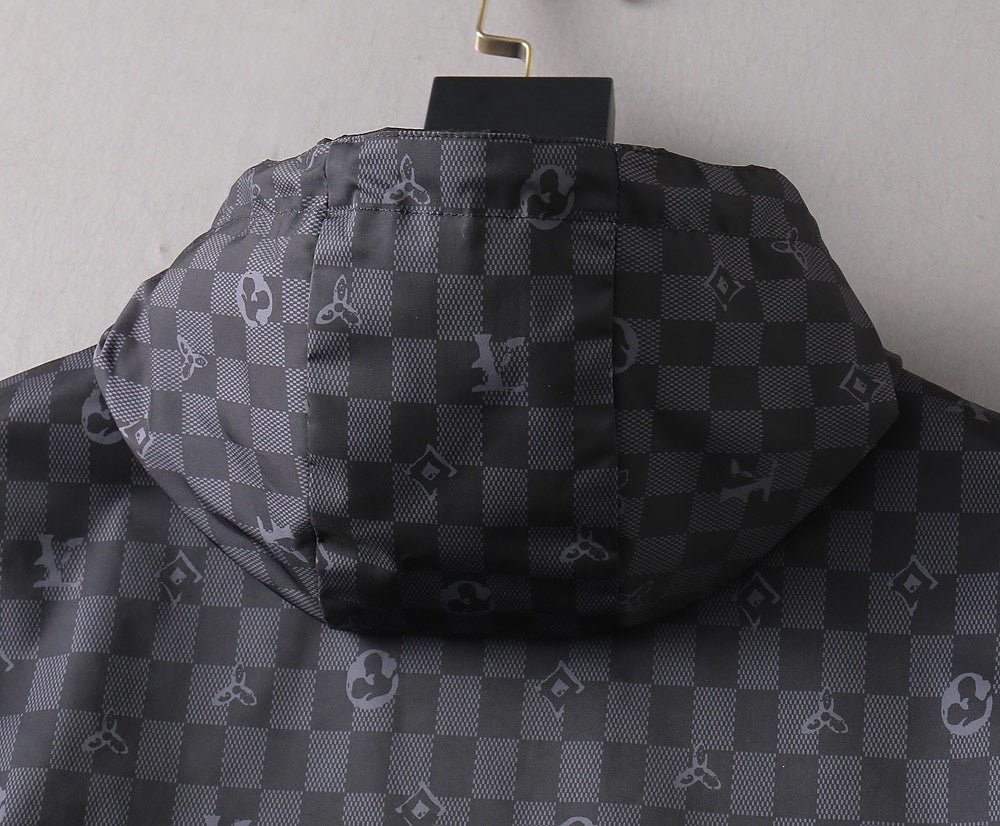 New 2025 leather V Logo Men's JacketXC052025101002