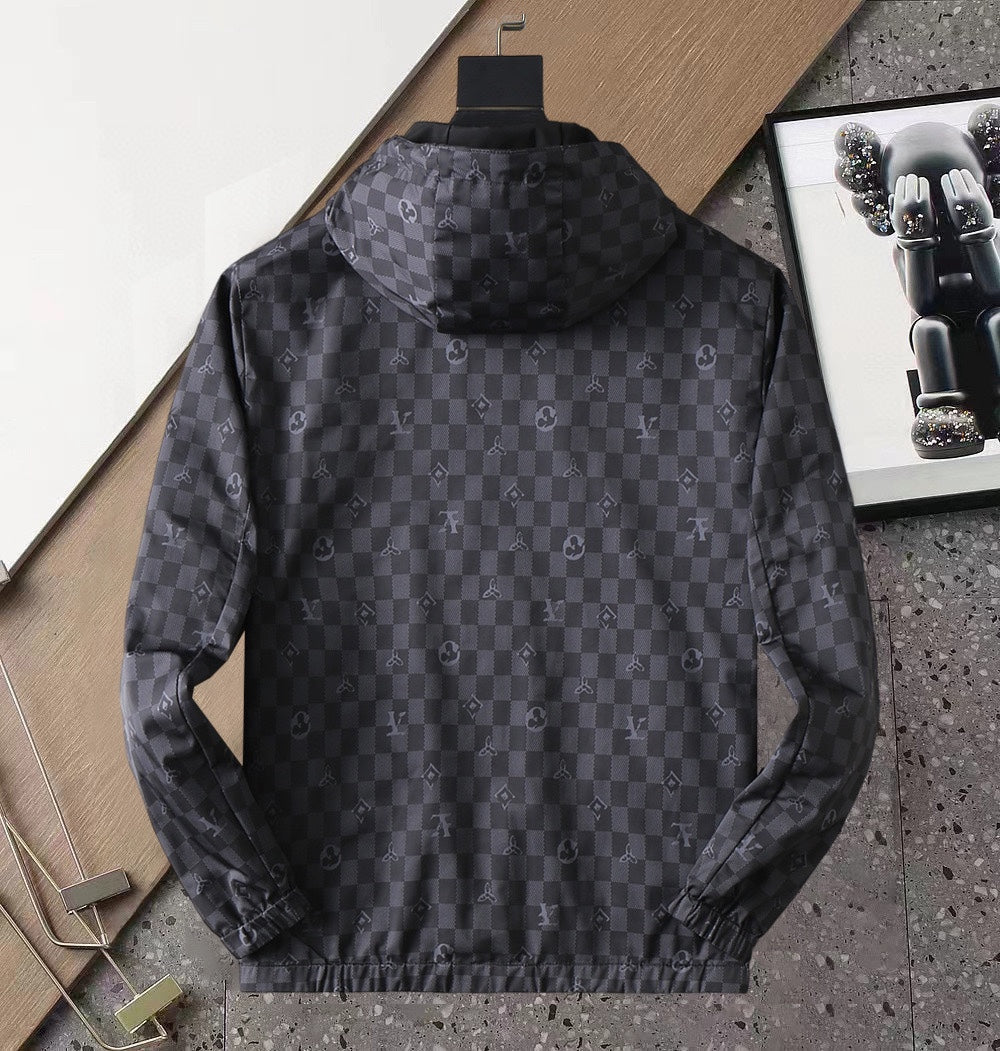 New 2025 leather V Logo Men's JacketXC052025101002