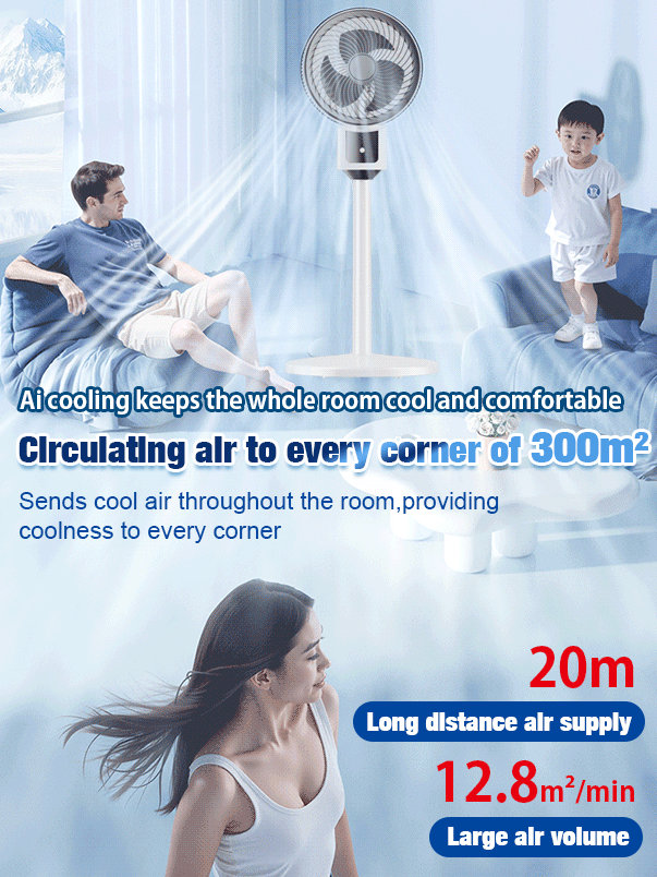 🔥【Ultra-quiet floor-standing energy-saving circulation fan】Limited-time promotion, 50% off.