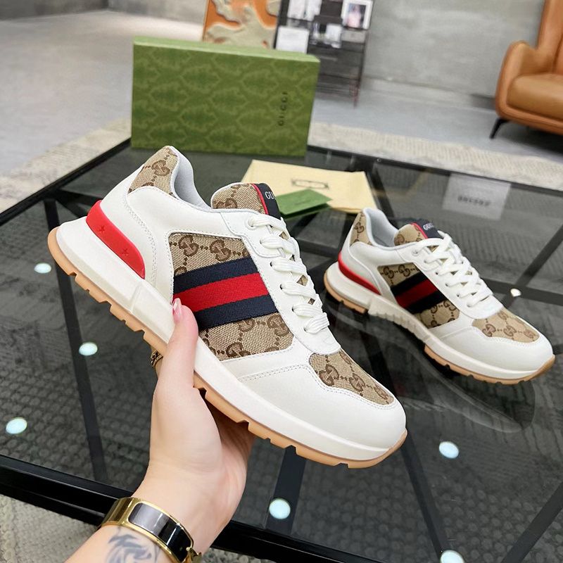 New Fashion G Logo Handmade Men's SneakersXC052025101402