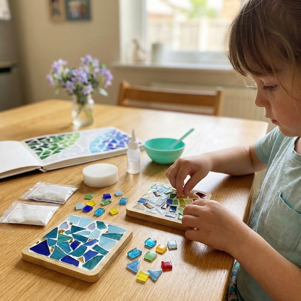 DIY Mosaic Coaster Craft Kit
