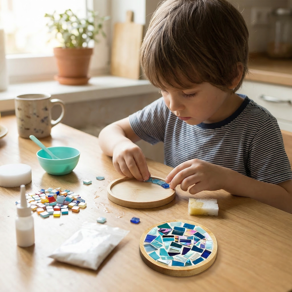 DIY Mosaic Coaster Craft Kit