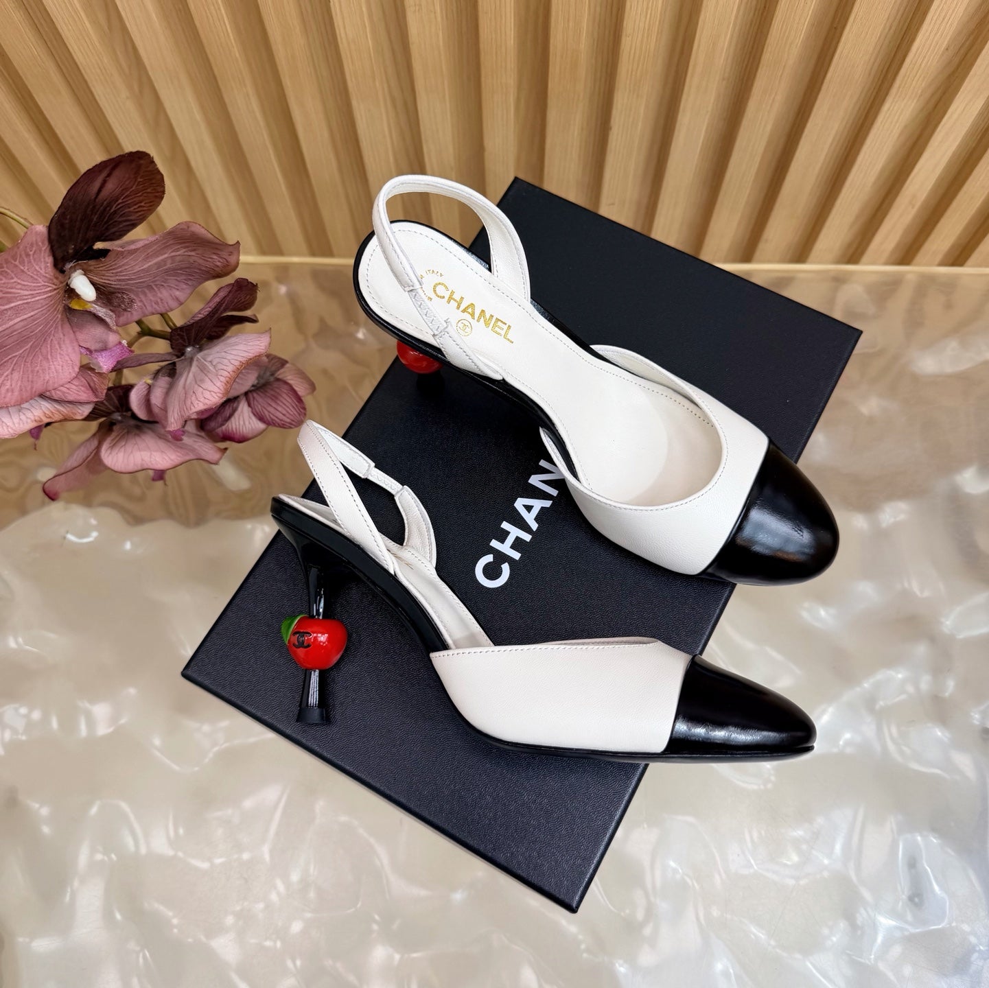 New Fashion Whtie and Black Womens's High-HeeledXC052026070301