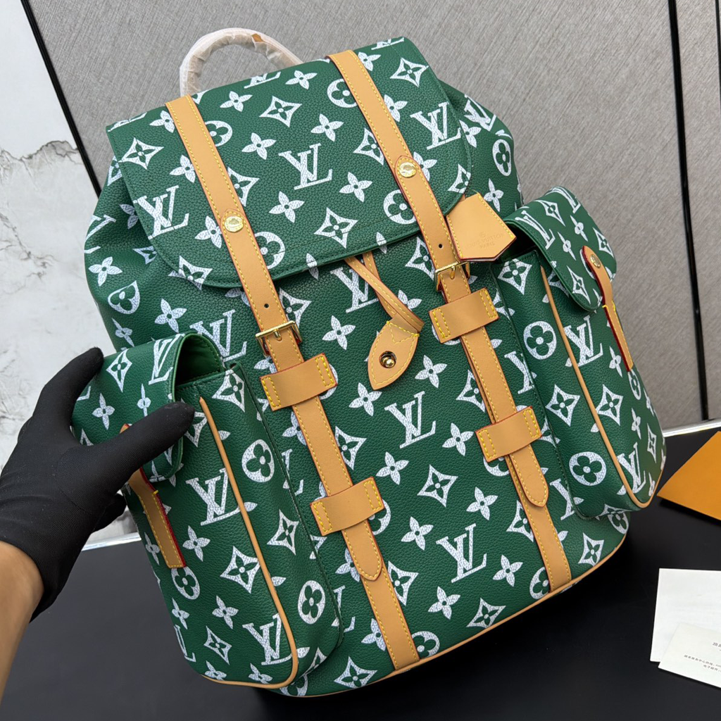 Black Leather Fashion men's BagsXC0520260081806