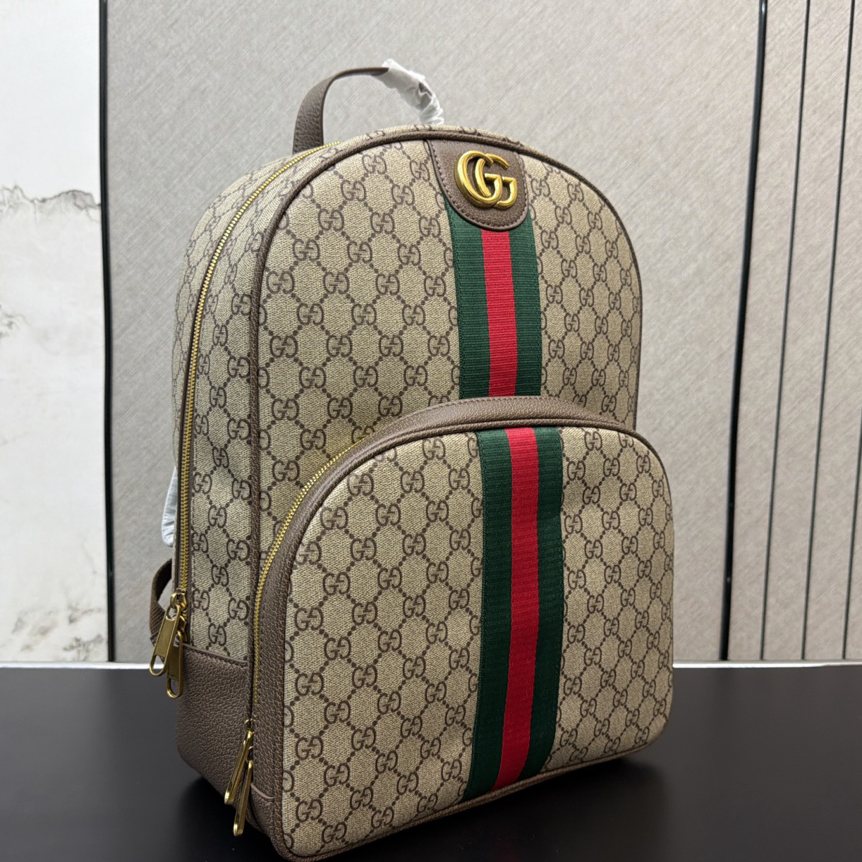 Black Leather Fashion men's BagsXC0520260081804